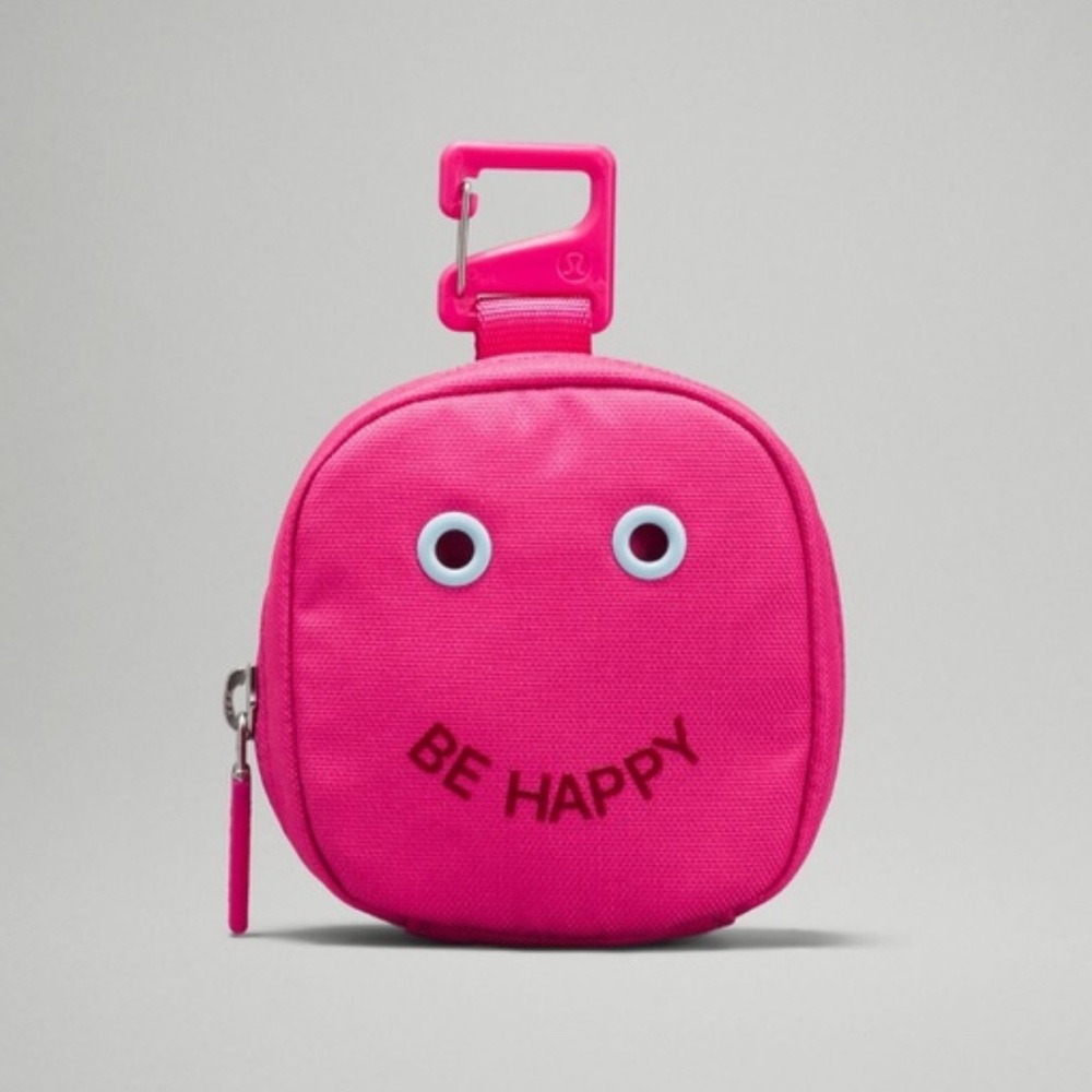 lululemon athletica Pink Smiley Pouch